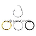 316L Surgical Steel Non Piercing Nose Ring Septum Piercing Jewelry